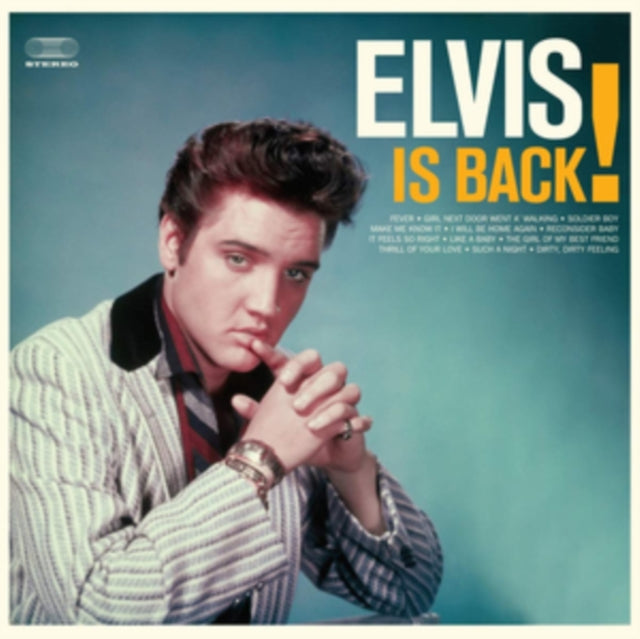 This LP Vinyl is brand new.Format: LP VinylMusic Style: Rock & RollThis item's title is: Elvis Is Back - Limited Edition In Solid Orange Colored LP VinylArtist: Elvis PresleyLabel: WaxTime In ColorBarcode: 8436559464659Release Date: 9/1/2018