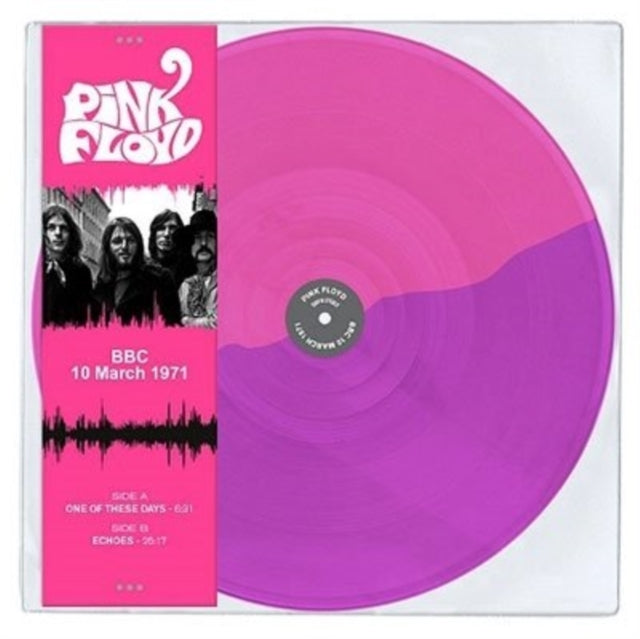 This LP Vinyl is brand new.Format: LP VinylMusic Style: Psychedelic RockThis item's title is: Bbc 10 March 1971 (Pink & Purple LP Vinyl)Artist: Pink FloydLabel: NO KIDDINGBarcode: 9700000371889Release Date: 5/20/2022