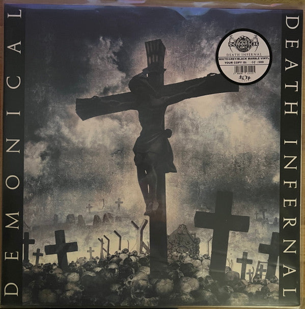 This LP Vinyl is brand new.Format: LP VinylMusic Style: Death MetalThis item's title is: Death Infernal (Limied/White/Grey/Black Marbled LP Vinyl)Artist: DemonicalLabel: AGONIA RECORDSBarcode: 5908287131125Release Date: 12/3/2021