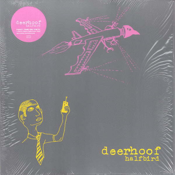 This LP Vinyl is brand new.Format: LP VinylMusic Style: Folk RockThis item's title is: Halfbird (Pink & Yellow Split LP Vinyl)Artist: DeerhoofLabel: JOYFUL NOISE RECORDINGSBarcode: 753936904743Release Date: 11/22/2019