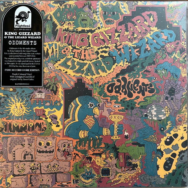 This LP Vinyl is brand new.Format: LP VinylMusic Style: Psychedelic RockThis item's title is: Oddments (Plum LP Vinyl)Artist: King Gizzard & The Lizard WizardLabel: ATO RECORDSBarcode: 880882339715Release Date: 11/2/2018