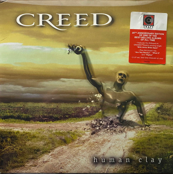 This LP Vinyl is brand new.Format: LP VinylMusic Style: Alternative RockThis item's title is: Human Clay (2LP)Artist: CreedLabel: THE BICYCLE MUSIC COMPANYBarcode: 888072116214Release Date: 10/11/2019