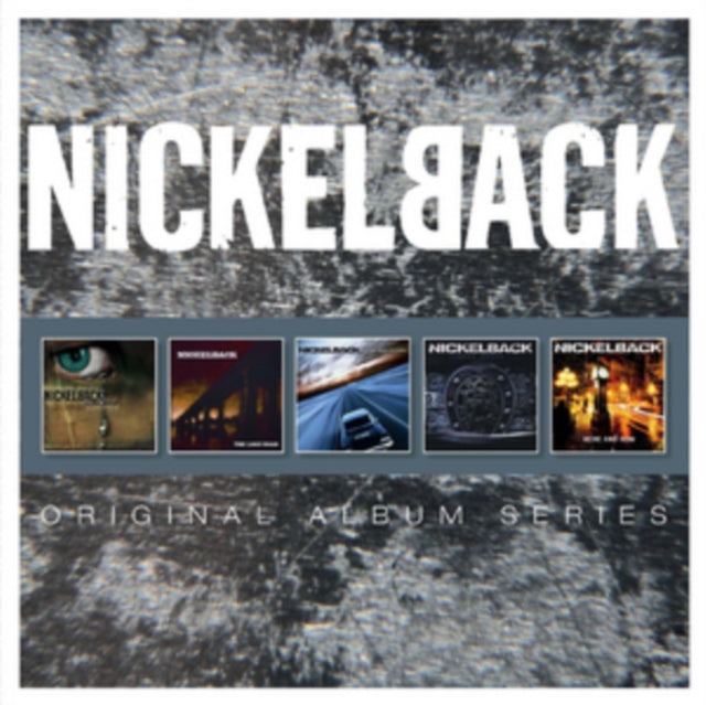 Product Image : This CD is brand new.<br>Format: CD<br>Music Style: Hard Rock<br>This item's title is: Original Album Series<br>Artist: Nickelback<br>Label: Roadrunner Records<br>Barcode: 016861753924<br>Release Date: 11/24/2014