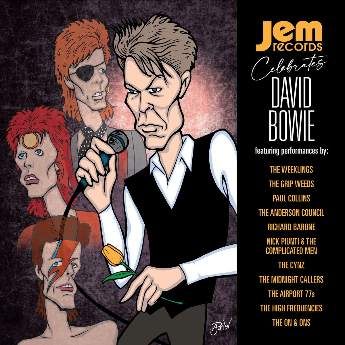 Jem Records Celebrates David Bowie