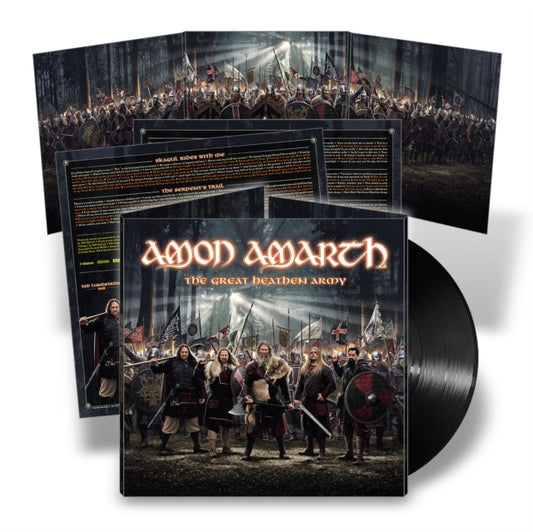 This LP Vinyl is brand new.Format: LP VinylMusic Style: Melodic Death MetalThis item's title is: Great Heathen Army (180G)Artist: Amon AmarthLabel: METAL BLADE RECORDSBarcode: 039841600315Release Date: 8/5/2022