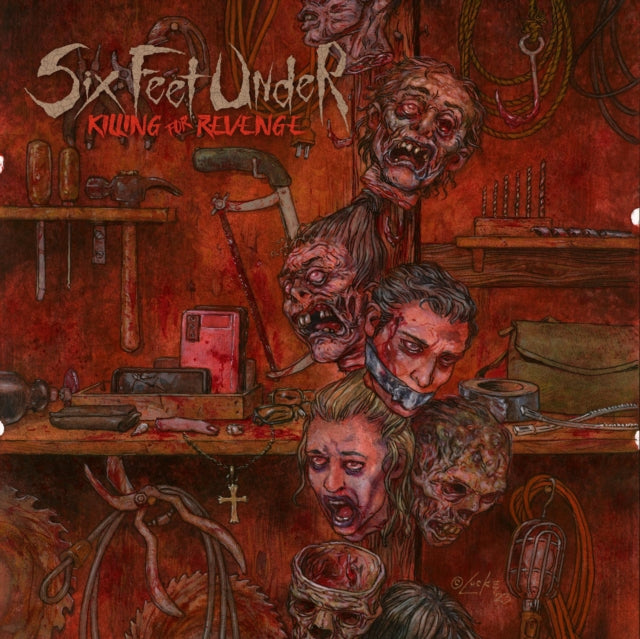 Product Image : This LP Vinyl is brand new.<br>Format: LP Vinyl<br>Music Style: Death Metal<br>This item's title is: Killing For Revenge (Bloodshot LP Vinyl)<br>Artist: Six Feet Under<br>Label: Metal Blade Records<br>Barcode: 039841608564<br>Release Date: 5/10/2024