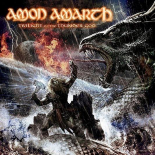 Product Image : This LP Vinyl is brand new.<br>Format: LP Vinyl<br>Music Style: Melodic Death Metal<br>This item's title is: Twilight Of The Thunder God (180G)<br>Artist: Amon Amarth<br>Label: METAL BLADE<br>Barcode: 039842505015<br>Release Date: 12/8/2017