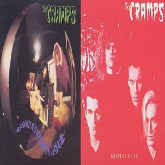 Product Image : This CD is brand new.<br>Format: CD<br>Music Style: Punk<br>This item's title is: Gravest Hits / Psychedelic Jungle<br>Artist: Cramps<br>Label: I.R.S. Records<br>Barcode: 044797005824<br>Release Date: 8/8/1989