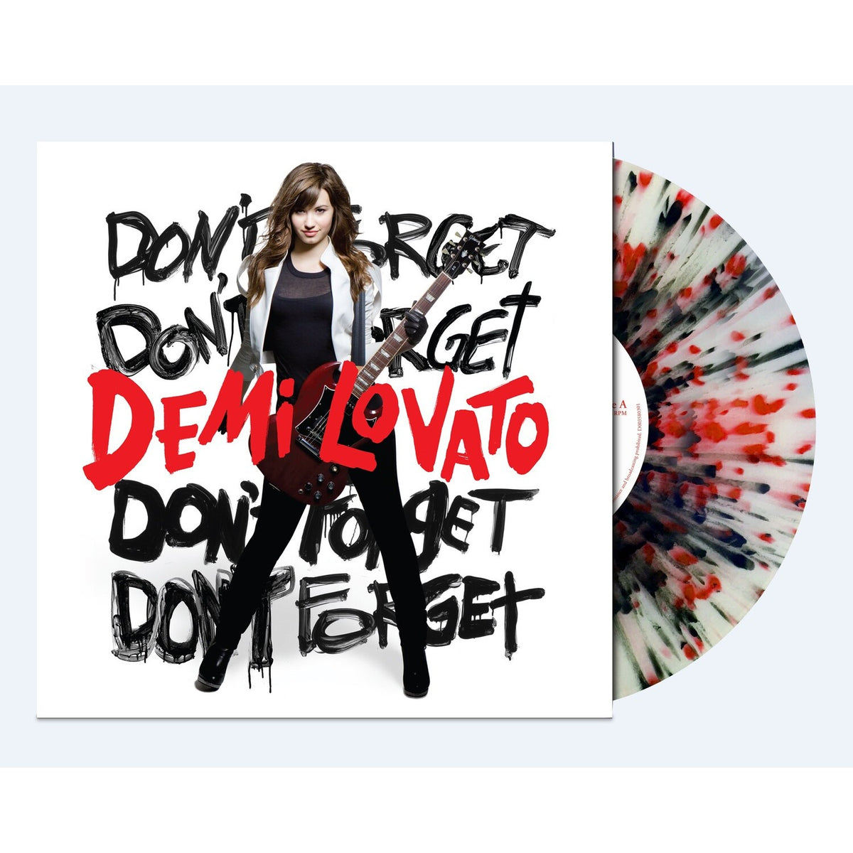 Don't Forget (Clear/Red-Black Splatter LP Vinyl)