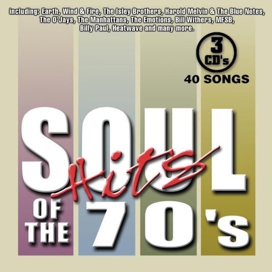 This CD is brand new.Format: CDThis item's title is: Soul Hits Of The 70'SArtist: Various ArtistsLabel: CUSTOM MARKETINGBarcode: 074646102626Release Date: 10/1/2002