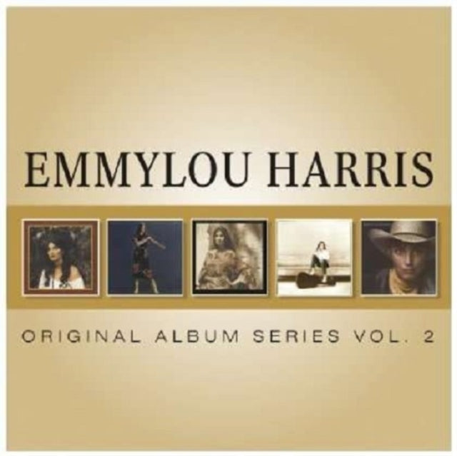 This CD is brand new.Format: CDMusic Style: CountryThis item's title is: Original Album Series Vol.2Artist: Emmylou HarrisLabel: RHINO IMPORTSBarcode: 081227964870Release Date: 9/2/2013
