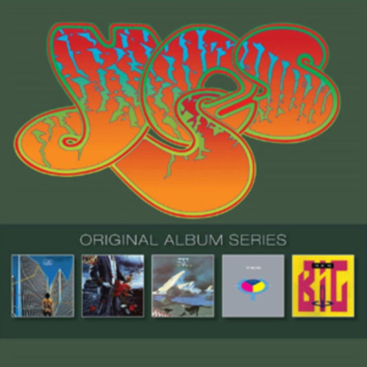 Product Image : This CD is brand new.<br>Format: CD<br>Music Style: Prog Rock<br>This item's title is: Original Album Series<br>Artist: Yes<br>Label: Atlantic<br>Barcode: 081227982843<br>Release Date: 2/11/2013