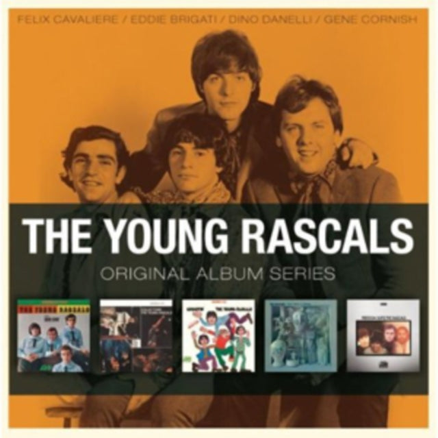 This CD is brand new.Format: CDMusic Style: Pop RockThis item's title is: Original Album SeriesArtist: RascalsLabel: RHINO ATLANTICBarcode: 081227983482Release Date: 10/10/2011