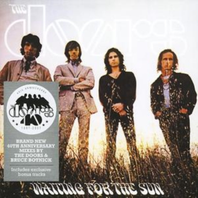 This CD is brand new.Format: CDMusic Style: Blues RockThis item's title is: Waiting For Sun [40Th AnniArtist: DoorsLabel: ElektraBarcode: 081227999803Release Date: 3/24/2003
