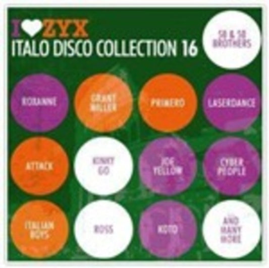 This CD is brand new.Format: CDMusic Style: Death MetalThis item's title is: Zyx Italo DiscoArtist: Various ArtistsLabel: Roadrunner RecordsBarcode: 090204628674Release Date: 12/13/2013