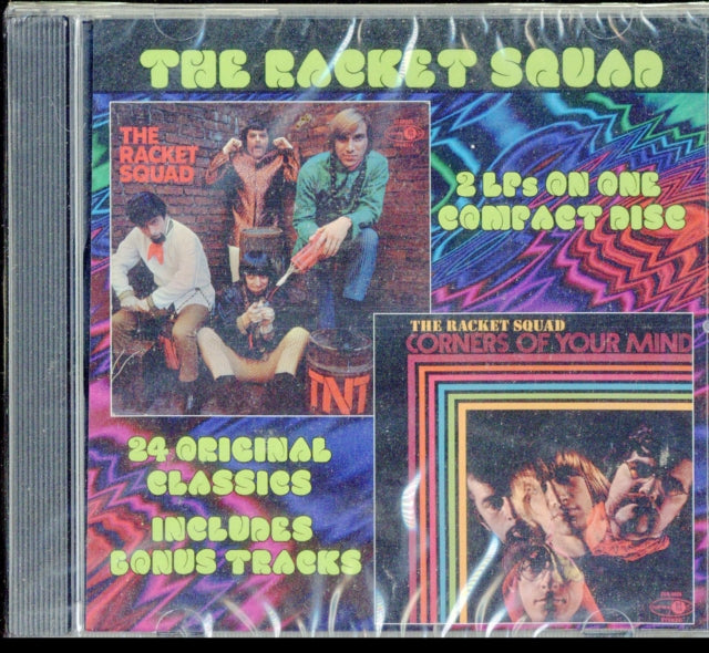This CD is brand new.Format: CDMusic Style: Garage RockThis item's title is: Racket Squad / Corners Of Your MindArtist: Racket SquadLabel: COLLECTABLESBarcode: 090431621721Release Date: 6/12/2022