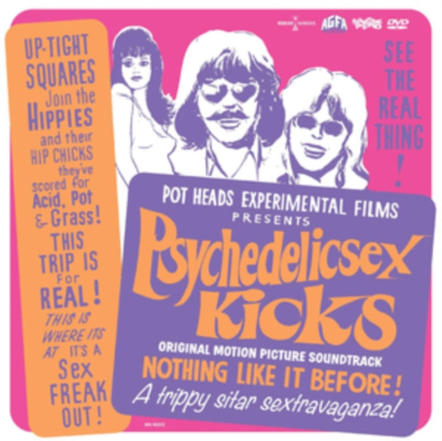 This CD is brand new.Format: CDMusic Style: SoundtrackThis item's title is: Original Motion Picture Soundtrack (CD/DVD)Artist: Psychedelic Sex KicksLabel: Modern HarmonicBarcode: 090771822321Release Date: 8/7/2020