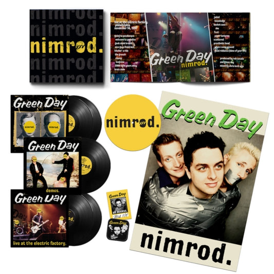This LP Vinyl is brand new.Format: LP VinylMusic Style: Pop RockThis item's title is: Nimrod (25Th Anniversary/5LP)Artist: Green DayLabel: REPRISEBarcode: 093624873006Release Date: 1/27/2023