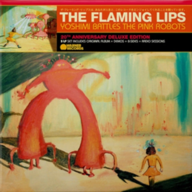 This LP Vinyl is brand new.Format: LP VinylMusic Style: Alternative RockThis item's title is: Yoshimi Battles The Pink Robots (20Th Anniversary/Super Deluxe Edition 5 LPs)Artist: Flaming LipsLabel: WARNER RECORDSBarcode: 093624873051Release Date: 4/14/2023