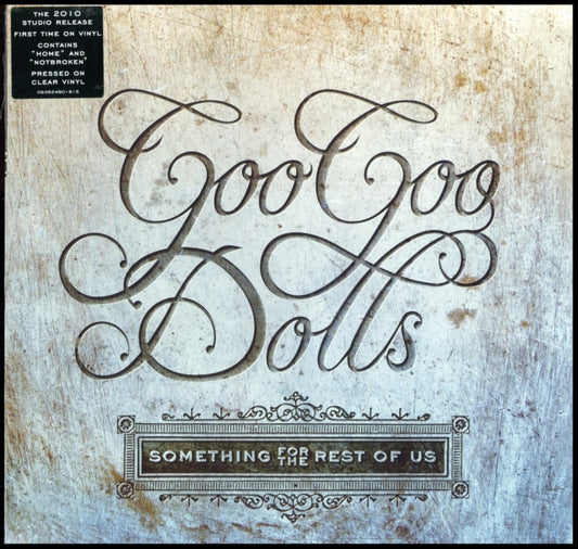 This LP Vinyl is brand new.Format: LP VinylMusic Style: Pop RockThis item's title is: Something For The Rest Of UsArtist: Goo Goo DollsLabel: WARNER BROS.Barcode: 093624901815Release Date: 8/30/2019