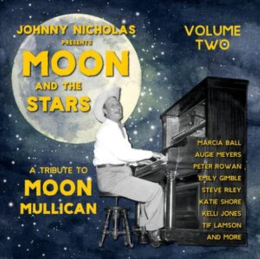 This LP Vinyl is brand new.Format: LP VinylMusic Style: CountryThis item's title is: Johnny Nicholas Presents: Moon & The Stars - Tribute To Moon Mullican, Vol. 2Artist: Various ArtistsLabel: VALCOUR RECORDSBarcode: 097037027865Release Date: 1/27/2023
