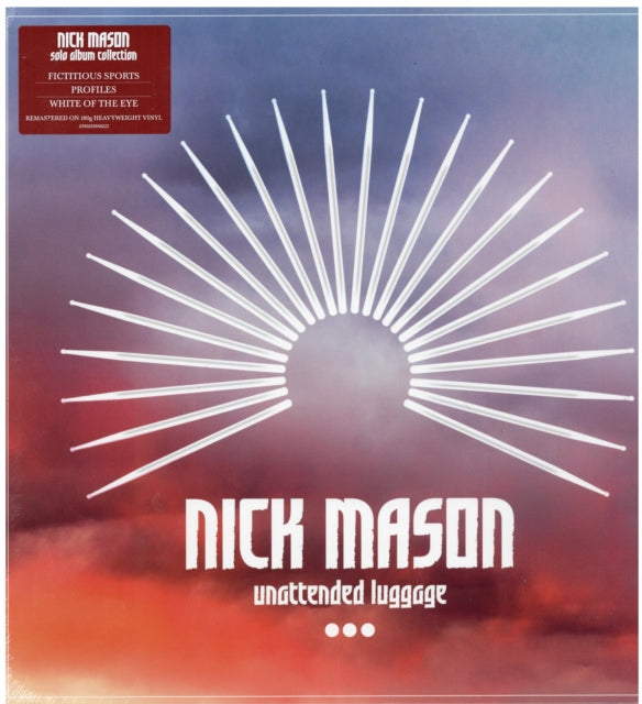 Product Image : This LP Vinyl is brand new.<br>Format: LP Vinyl<br>This item's title is: Unattended Luggage (3LP)<br>Artist: Nick Mason<br>Label: Parlophone<br>Barcode: 190295660222<br>Release Date: 8/31/2018