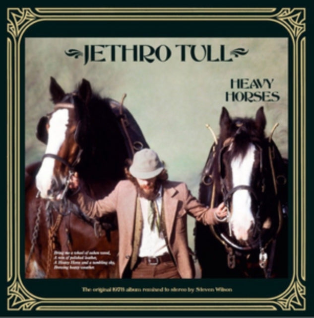 This LP Vinyl is brand new.Format: LP VinylMusic Style: Folk RockThis item's title is: Heavy Horses (Steven Wilson Remix)Artist: Jethro TullBarcode: 190295757311Release Date: 4/20/2018