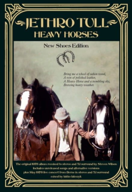 This CD is brand new.Format: CDMusic Style: Folk RockThis item's title is: Heavy Horses (New Shoes Edition) (3CD/2DVD)Artist: Jethro TullLabel: ChrysalisBarcode: 190295757915Release Date: 3/2/2018