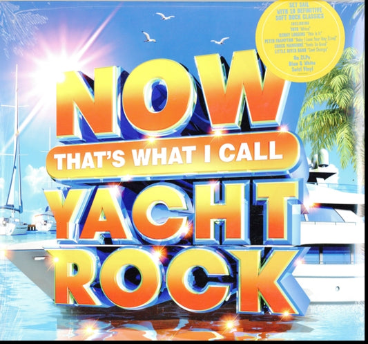 Product Image : This LP Vinyl is brand new.<br>Format: LP Vinyl<br>Music Style: Soft Rock<br>This item's title is: Now Yacht Rock (Blue & White Swirl LP Vinyl)<br>Artist: Various Artists<br>Label: Universal Music Group<br>Barcode: 190759635018<br>Release Date: 8/2/2019
