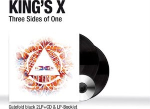 This LP Vinyl is brand new.Format: LP VinylMusic Style: Prog RockThis item's title is: Three Sides Of One (2LP/CD)Artist: King's XLabel: INSIDE OUT MUSICBarcode: 194399971710Release Date: 9/2/2022