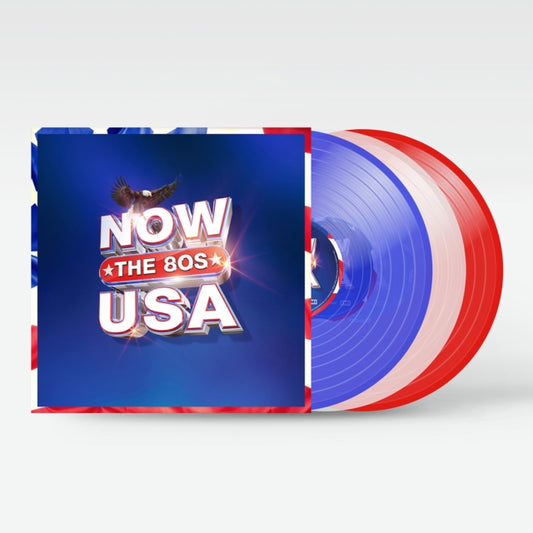 This LP Vinyl is brand new.Format: LP VinylThis item's title is: Now! That's What I Call Usa: The 80'S (3LP/Red/White & Blue Vinyl)Artist: Various ArtistsLabel: NOWBarcode: 196588180712Release Date: 9/1/2023