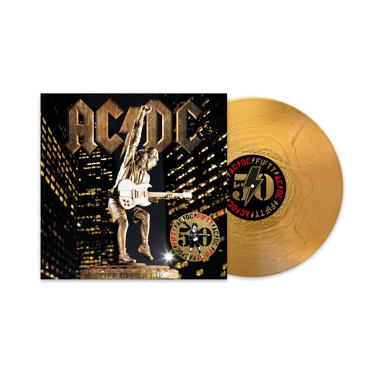 Product Image : This LP Vinyl is brand new.<br>Format: LP Vinyl<br>Music Style: Hard Rock<br>This item's title is: Stiff Upper Lip (50Th Anniversary/Gold Color LP Vinyl)<br>Artist: Ac/Dc<br>Label: Albert Productions<br>Barcode: 196588733710<br>Release Date: 6/21/2024