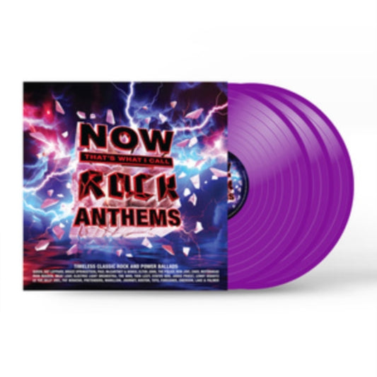 This LP Vinyl is brand new.Format: LP VinylMusic Style: Heavy MetalThis item's title is: Now! That's What I Call Rock Anthems (3LP/Purple Vinyl)Artist: Various ArtistsLabel: EMIBarcode: 196588850417Release Date: 5/31/2024