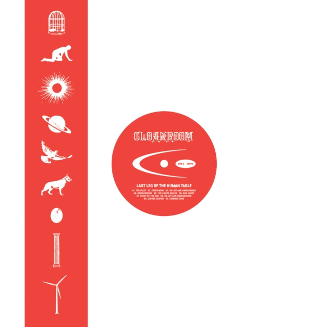 This LP Vinyl is brand new.Format: LP VinylMusic Style: ShoegazeThis item's title is: Last Leg Of The Human Table (Clear With Silver  Glitter LP Vinyl)Artist: CloakroomLabel: Closed Casket ActivitiesBarcode: 199066295991Release Date: 2/28/2025