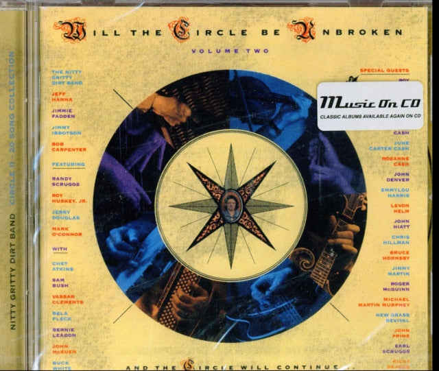 This CD is brand new.Format: CDMusic Style: Country RockThis item's title is: Will The Circle Be Unbroken 2 (24Bit Remaster)Artist: Nitty Gritty Dirt BandLabel: MUSIC ON CDBarcode: 600753820735Release Date: 6/7/2018