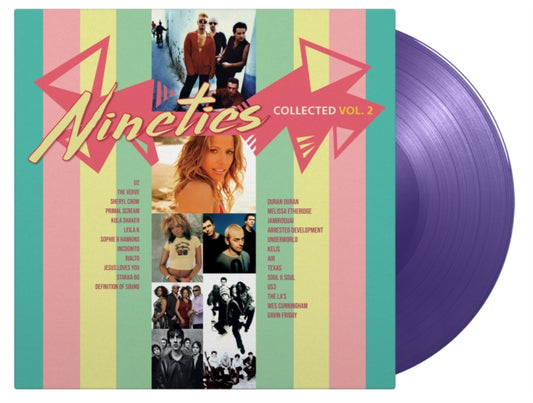 This LP Vinyl is brand new.Format: LP VinylMusic Style: Alternative RockThis item's title is: Nineties Collected: Vol. 2 (2LP/Limited/Purple Vinyl/180G/Insert/Numbered/Import)Artist: Various ArtistsLabel: MUSIC ON VINYLBarcode: 600753963623Release Date: 1/13/2023