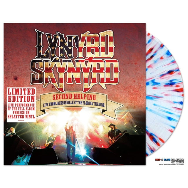 This LP Vinyl is brand new.Format: LP VinylMusic Style: Southern RockThis item's title is: Second Helping - Live From Jacksonville At The Florida Theatre (Blue Marbled LP Vinyl)Artist: Lynyrd SkynyrdLabel: MERCURY STUDIOSBarcode: 602435251264Release Date: 2/12/2021