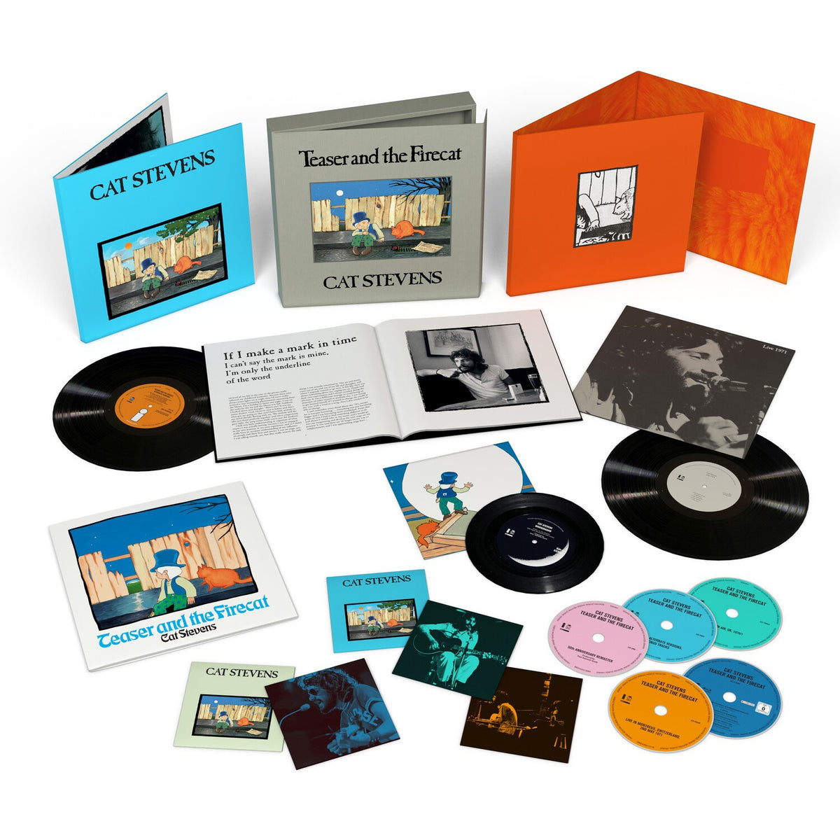Teaser & The Firecat (Super Deluxe/4CD/Blu-Ray/2LP/7Inch)