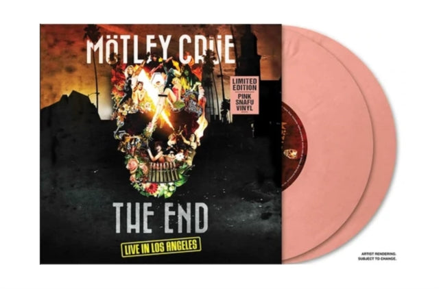 This LP Vinyl is brand new.Format: LP VinylMusic Style: Heavy MetalThis item's title is: End - Live In Los Angeles (Pink Snafu Colored Vinyl/2LP)Artist: Motley CrueLabel: MERCURY STUDIOSBarcode: 602438252930Release Date: 12/3/2021