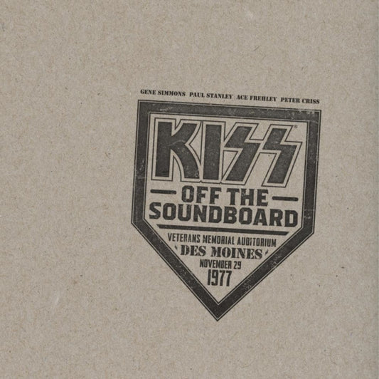 This CD is brand new.Format: CDMusic Style: Hard RockThis item's title is: Kiss Off The Soundboard: Live In Des MoinesArtist: KissLabel: UMEBarcode: 602445825646Release Date: 9/9/2022