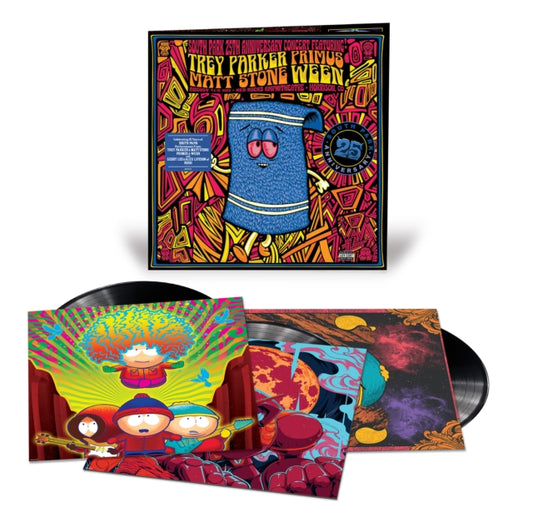 This LP Vinyl is brand new.Format: LP VinylMusic Style: Alternative RockThis item's title is: South Park: The 25Th Anniversary Concert (3LP)Artist: Various ArtistsLabel: Mercury Studios (5)Barcode: 602458272857Release Date: 4/18/2025