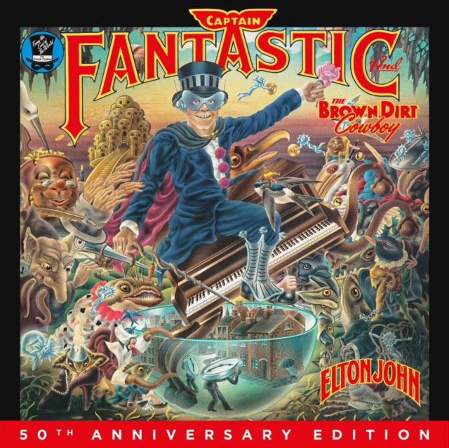 This LP Vinyl is brand new.Format: LP VinylMusic Style: Pop RockThis item's title is: Captain Fantastic & The Brown Dirt Cowboy (50Th Anniversary) (2LP)Artist: Elton JohnLabel: Rocket EntertainmentBarcode: 602478033100Release Date: 10/24/2025