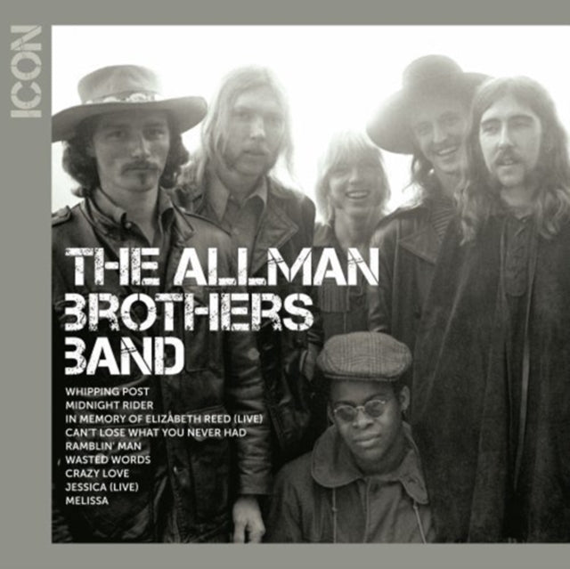 This CD is brand new.Format: CDMusic Style: Hard RockThis item's title is: IconArtist: Allman Brothers BandLabel: Interscope RecordsBarcode: 602537218653Release Date: 2/12/2013