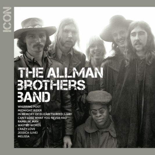 This CD is brand new.Format: CDMusic Style: Hard RockThis item's title is: IconArtist: Allman Brothers BandLabel: Interscope RecordsBarcode: 602537218653Release Date: 2/12/2013