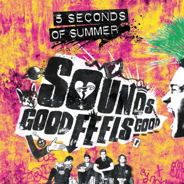 This LP Vinyl is brand new.Format: LP VinylMusic Style: Pop RockThis item's title is: Sounds Good Feels GoodArtist: 5 Seconds Of SummerLabel: CAPITOLBarcode: 602547531919Release Date: 10/23/2015