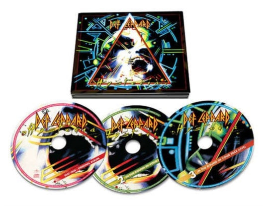 This CD is brand new.Format: CDMusic Style: Hard RockThis item's title is: Hysteria (3 CD)(30Th Anniversary Edition)Artist: Def LeppardLabel: MERCURYBarcode: 602557560787Release Date: 8/4/2017