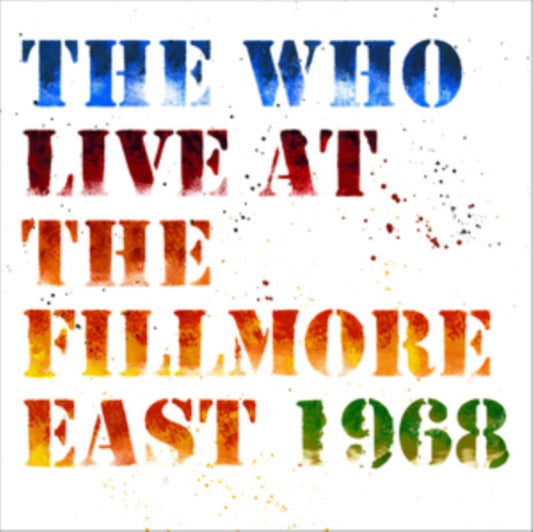 This LP Vinyl is brand new.Format: LP VinylMusic Style: Hard RockThis item's title is: Live At The Fillmore East (180G/Gatefold)Artist: WhoLabel: INTERSCOPEBarcode: 602567444800Release Date: 4/20/2018