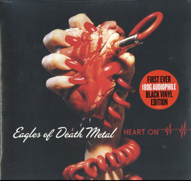 This LP Vinyl is brand new.Format: LP VinylMusic Style: Rock & RollThis item's title is: Heart OnArtist: Eagles Of Death MetalLabel: DOWNTOWN RECORDSBarcode: 602577085710Release Date: 1/25/2019