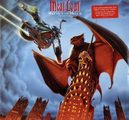 This LP Vinyl is brand new.Format: LP VinylMusic Style: Soft RockThis item's title is: Bat Out Of Hell Ii: Back Into Hell (2 LP)Artist: Meat LoafLabel: GEFFENBarcode: 602577085949Release Date: 2/8/2019