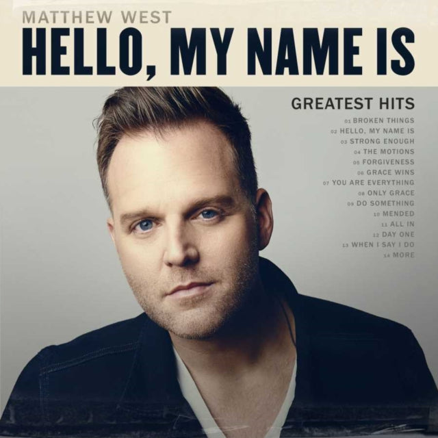 This CD is brand new.Format: CDThis item's title is: Hello, My Name Is: Greatest HitsArtist: Matthew WestBarcode: 602577652813Release Date: 8/2/2019